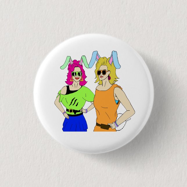bunnygirls    button (Front)