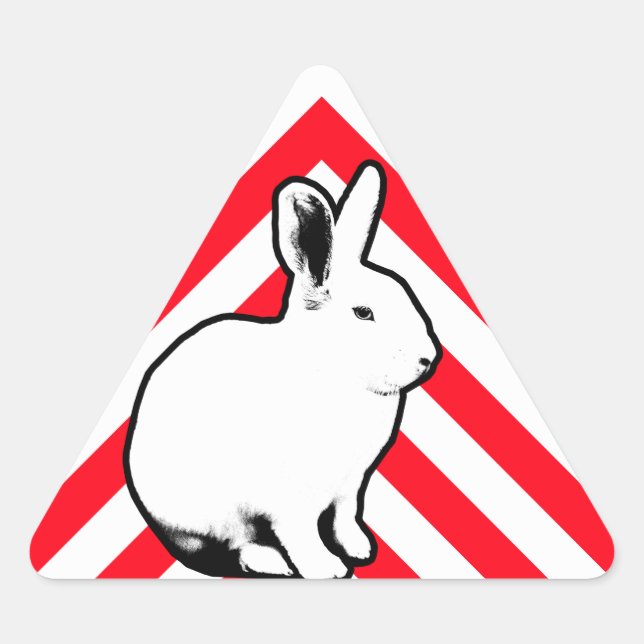 BunnyLuv Rabbit Sticker 2 (Front)