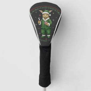Bunnyverse christmas golf head cover