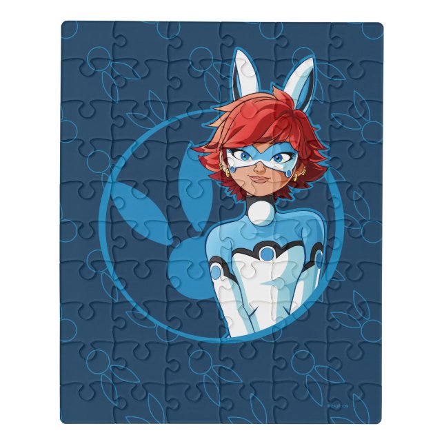 Bunnyx Blue Badge Jigsaw Puzzle (Puzzle Vertical)