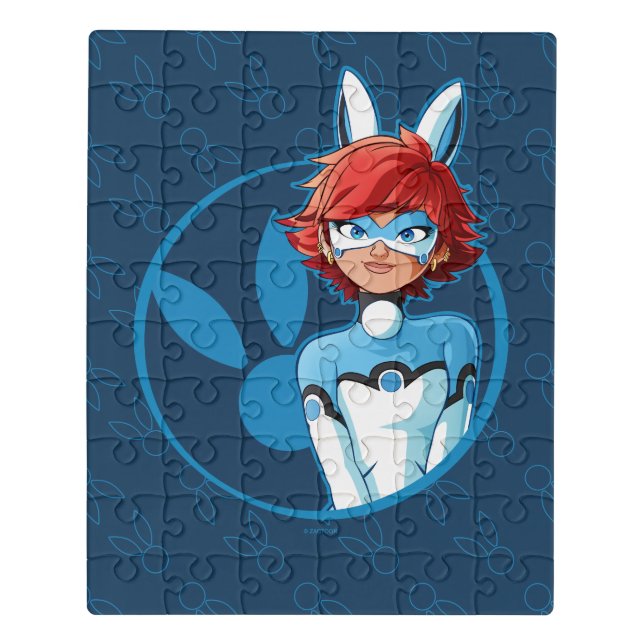 Bunnyx Blue Badge Jigsaw Puzzle (Puzzle Vertical)