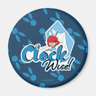 Bunnyx Clock Wise! Magnet