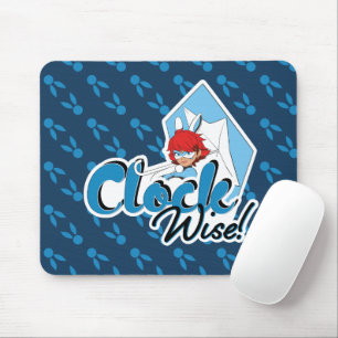 Bunnyx Clock Wise! Mouse Pad