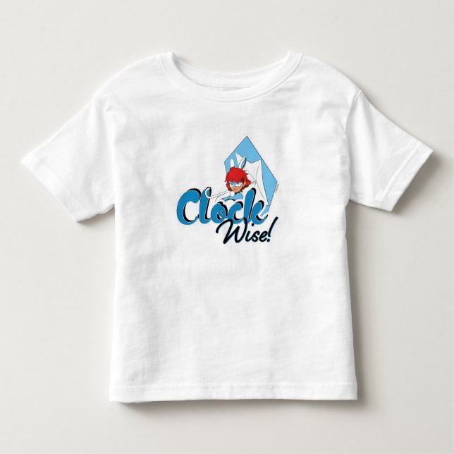 Bunnyx | Clock Wise! Toddler T-shirt (Front)