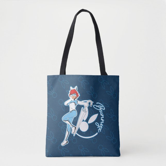 Bunnyx Graphic Tote Bag (Front)