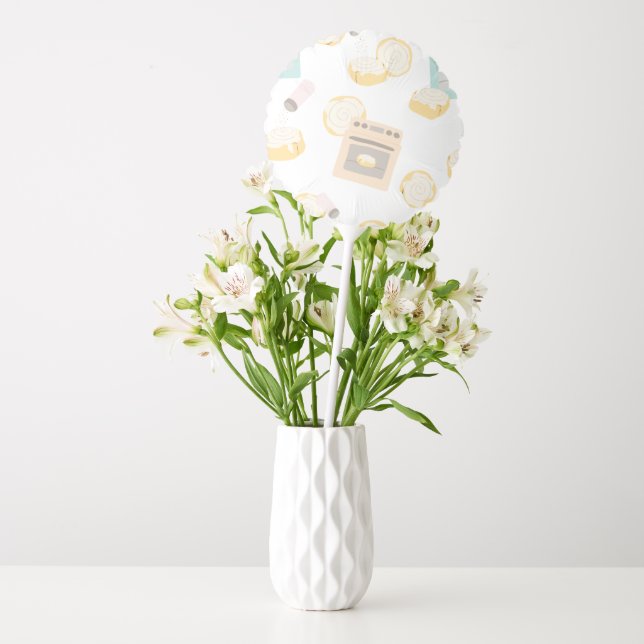 Buns in Ovens Baby Shower Balloon (Vase)