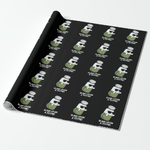 Buns Upon A Thyme Funny Herb Pun  Wrapping Paper