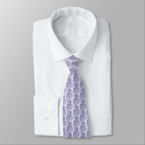 bunte iris krawatte neck tie