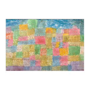 Bunte Landschaft - Paul Klee Acrylic Print