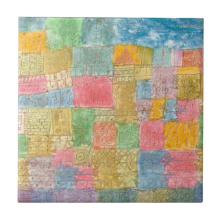 Bunte Landschaft - Paul Klee Ceramic Tile