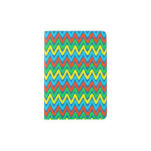 Bunte Zacken Passhülle