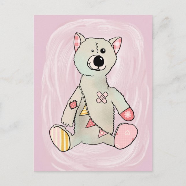 Bunter Bär Postcard (Front)