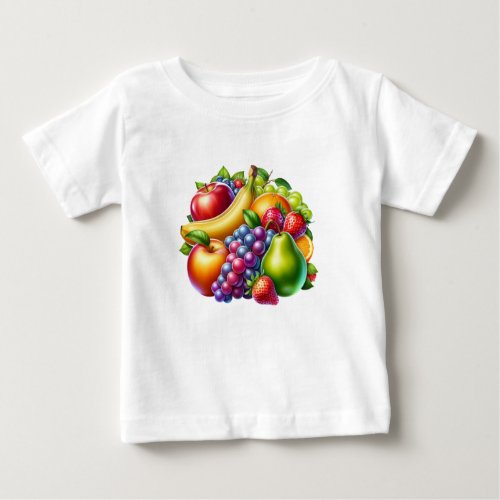 Bunter fruit mix baby T_Shirt