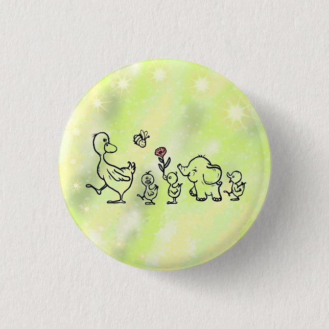 bunter Lauf  Button (Front)