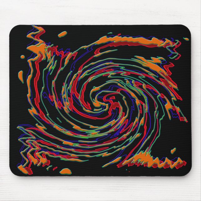 Bunter Strudel Mouse Pad (Front)