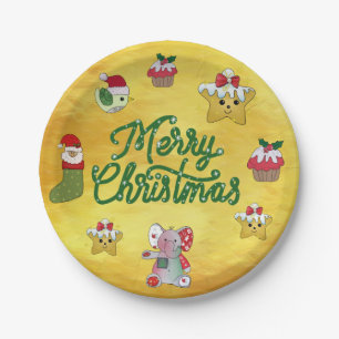 Bunter Teller Paper Plates