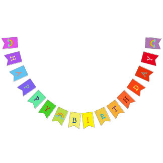 bunting banner for birthday parties