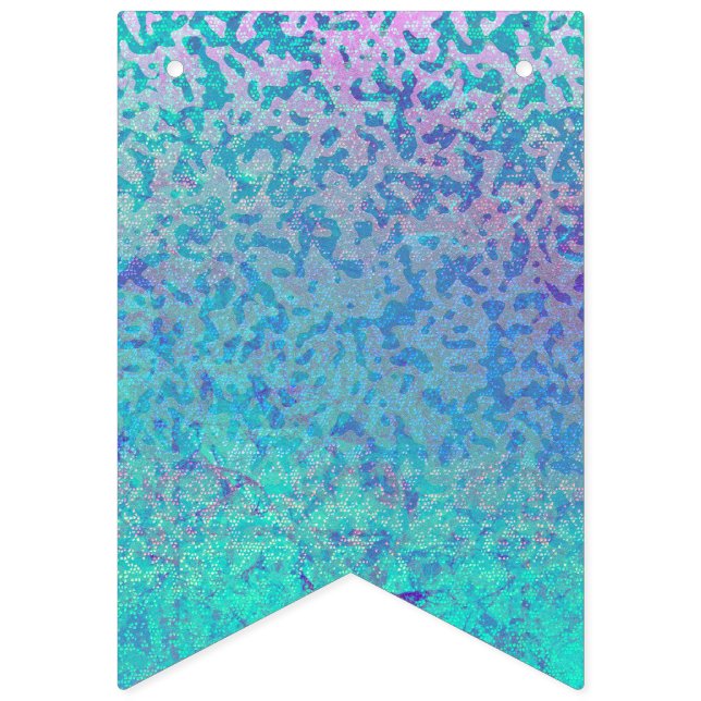 Bunting Banner Glitter Star Dust (First Flag)