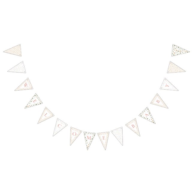 Bunting Banner - Welcome Baby (All)