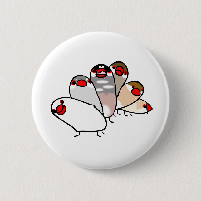 Bunzaire Can Badge Button (Front)