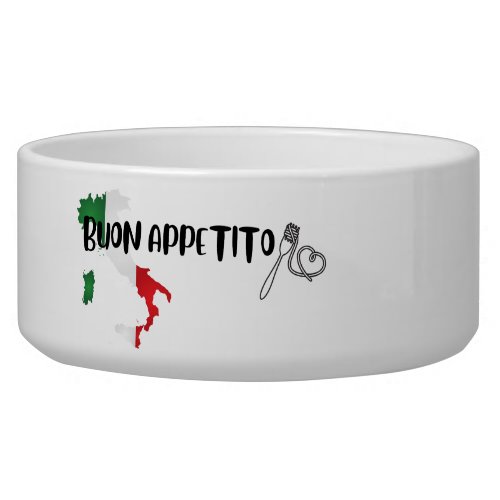 Buon Appetito _ ciottola per cani divertente Bowl