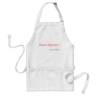 "Buon Appetito" Lucrezia Borgia Adult Apron