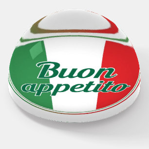 Buon appétito paperweight
