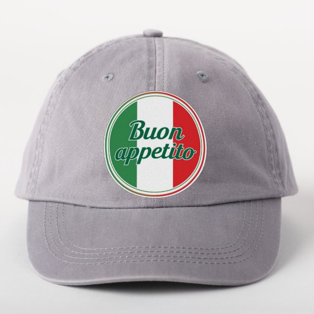 Buon appétito patch (On Headwear)