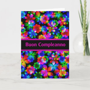 Buon Compleanno Italian Birthday card