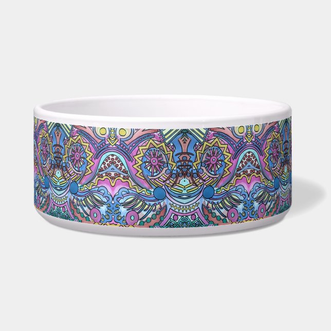 Buon Giorno-Abstract Pattern Bowl (Front)