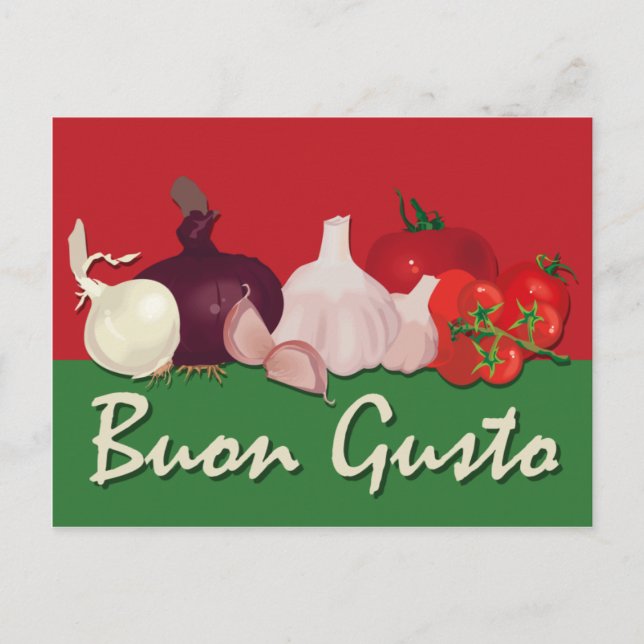 Buon Gusto Recipe Cards (Front)