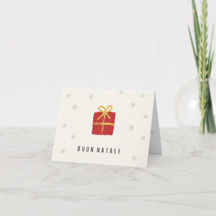 Buon Natale (biglietto natale) Italian Christmas Card