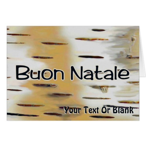 Buon Natale _ Birchbark