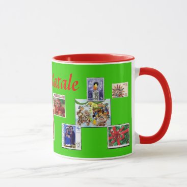 BUON NATALE Cusom Stamp Christmas Mug BUON NATALE Cusom Stamp Christmas Mug
