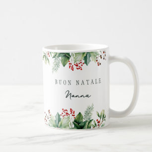 Buon Natale Custom Nonna Coffee Mug