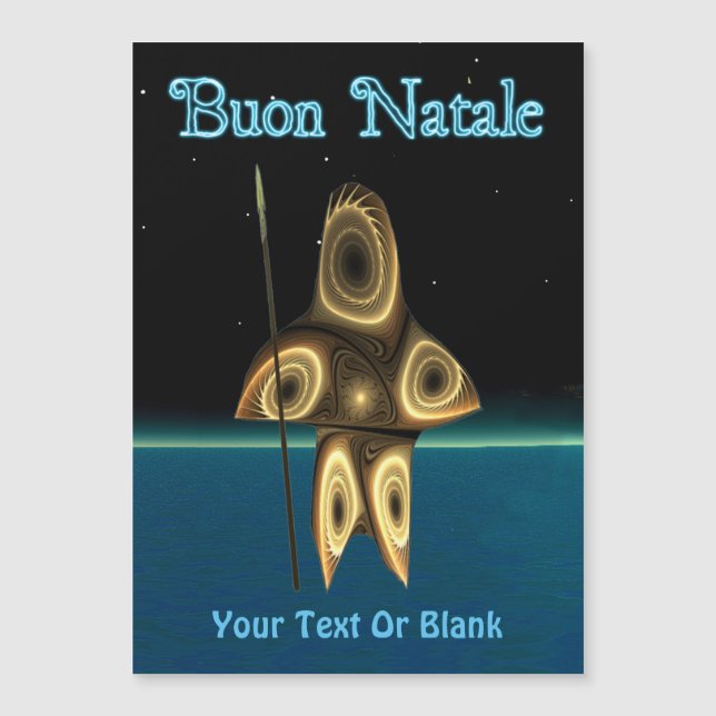 Buon Natale - Fractal Inuit Hunter (Front)