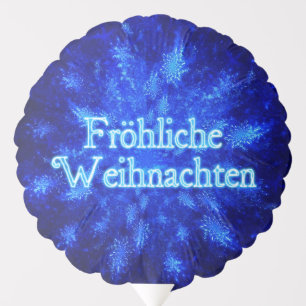 Buon Natale - Fractal Snowburst Balloon