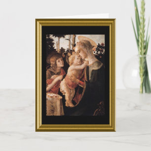 Buon natale — Hail Mary in Italian Holiday Card