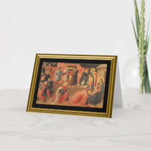 Buon natale - Hail Mary in Italian Holiday Card