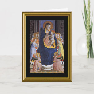 Buon natale — Hail Mary in Italian Holiday Card