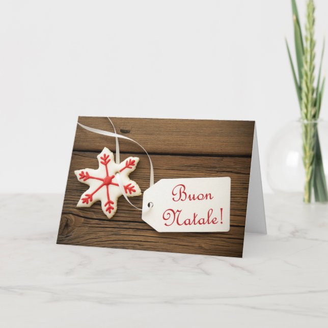 Buon Natale Holiday Card (Front)
