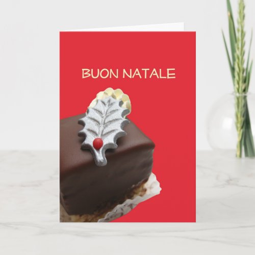 Buon Natale Italian Christmas Card