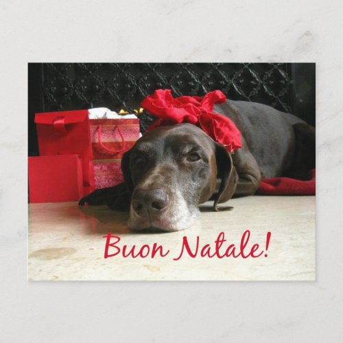 Buon Natale Italian Christmas Card