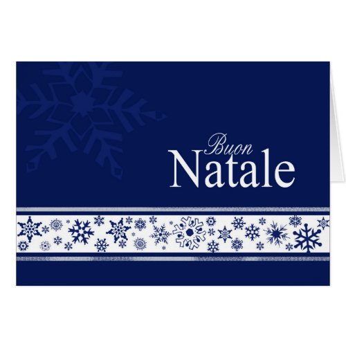 Buon Natale Italian Christmas Card