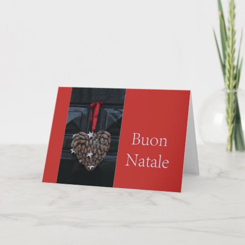 Buon Natale Italian Christmas Card