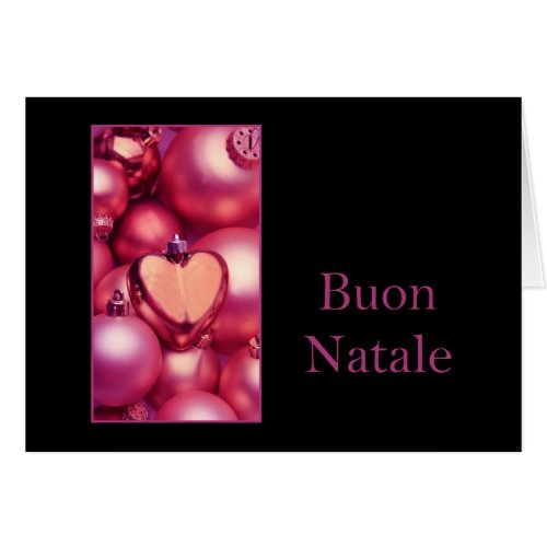 Buon Natale _ Italian Christmas Card