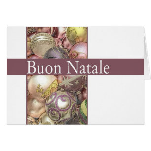Buon Natale - Italian Christmas Card