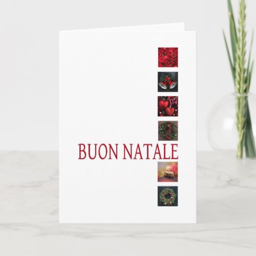 Buon Natale Italian Christmas Card