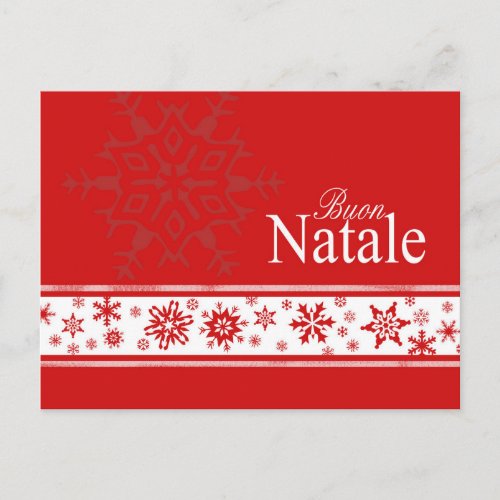 Buon Natale Italian Christmas Card