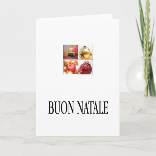 Buon Natale _ Italian Christmas Card